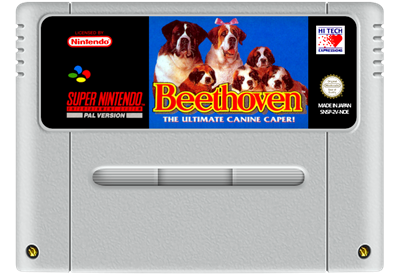 Beethoven: The Ultimate Canine Caper! - Fanart - Cart - Front
