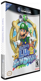 Super Luigi Sunshine - Box - 3D Image