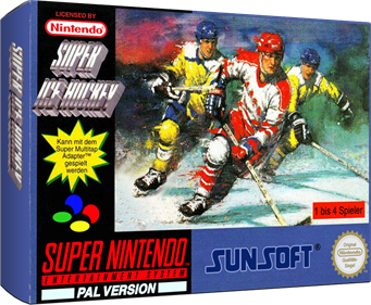 Super Ice Hockey - Box - 3D Image