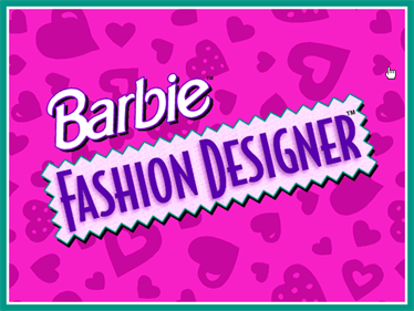 Barbie Fashion Designer - Screenshot - Game Title Image