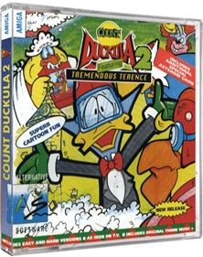 Count Duckula 2: Featuring Tremendous Terence - Box - 3D Image
