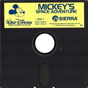 Mickey's Space Adventure - Disc Image