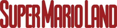 Super Mario Land - Clear Logo Image