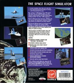 Shuttle: The Space Flight Simulator - Box - Back Image