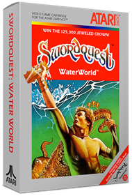 Swordquest: WaterWorld - Box - 3D Image