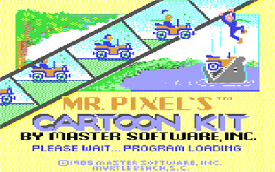 Mr. Pixels Cartoon Kit - Screenshot - Game Title Image