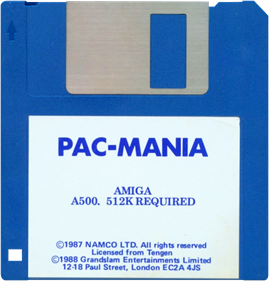 Pac-Mania - Disc Image