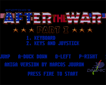 After the War - Screenshot - Game Title