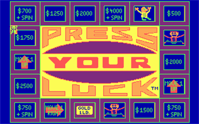 Press Your Luck - Screenshot - Game Title Image