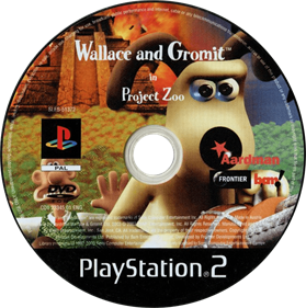 Wallace & Gromit in Project Zoo - Disc Image