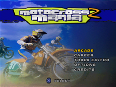 Motocross Mania 2 - Screenshot - Game Title Image