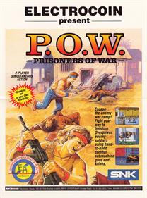 P.O.W.: Prisoners of War - Advertisement Flyer - Front Image