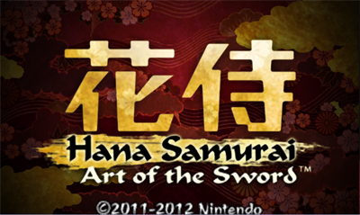 Sakura Samurai: Art of the Sword - Screenshot - Game Title Image