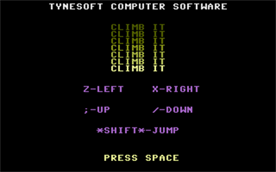Climb-It - Screenshot - Game Title Image