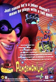 Pandemonium! - Advertisement Flyer - Front Image