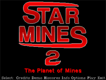 StarMines II: Planet of the Mines - Screenshot - Game Title Image