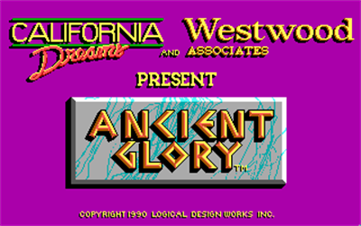 Ancient Glory - Screenshot - Game Title Image
