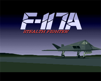 F-117A Nighthawk Stealth Fighter 2.0  - Screenshot - Game Title Image
