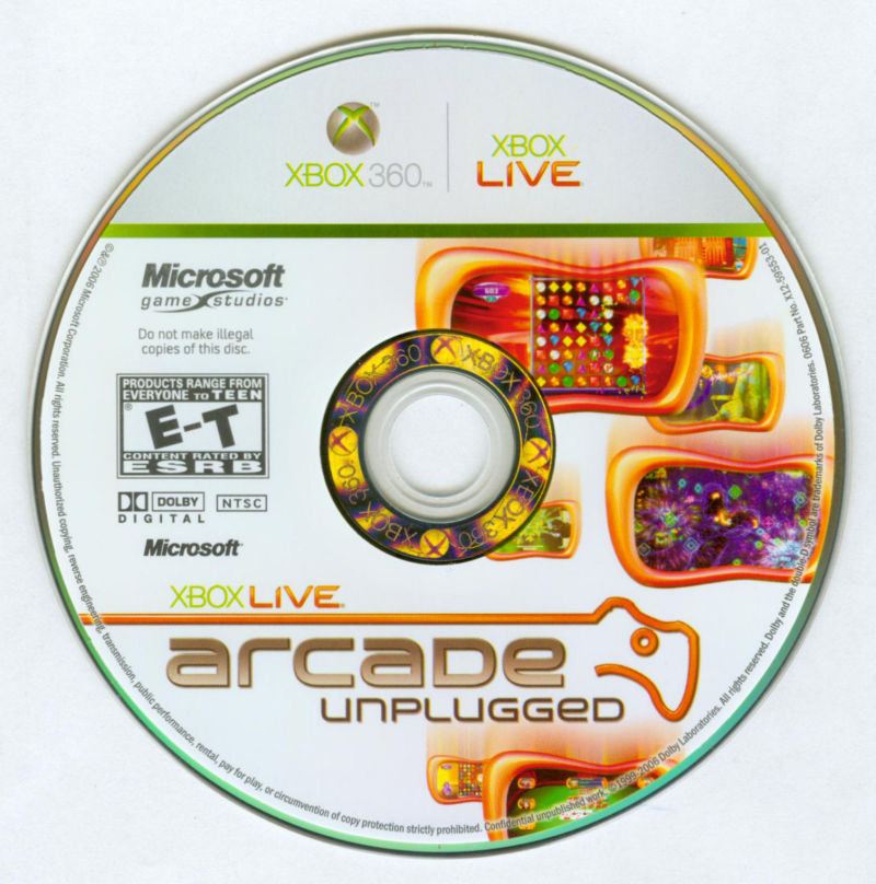 Xbox Live Arcade Unplugged: Volume 1 Images - Launchbox Games Database