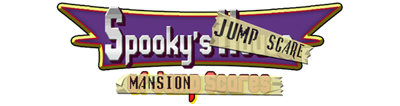 Spooky's Jump Scare Mansion - Clear Logo Image