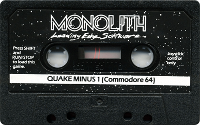 Quake Minus One - Cart - Front Image