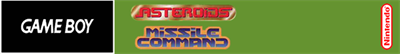 Arcade Classic 1: Asteroids / Missile Command - Banner Image