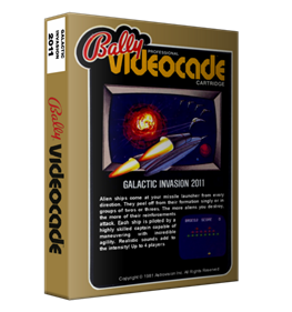 Galactic Invasion - Box - 3D Image