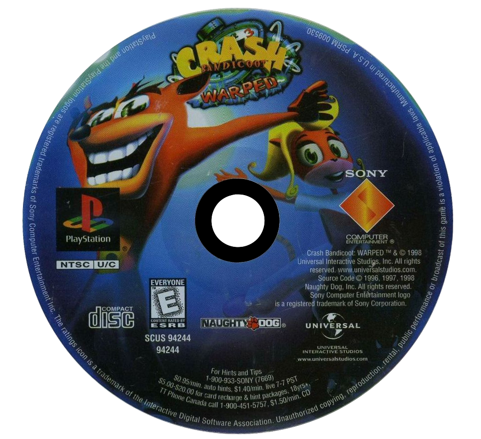 crash bandicoot cd image