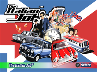 The Italian Job - Screenshot - Game Title Image