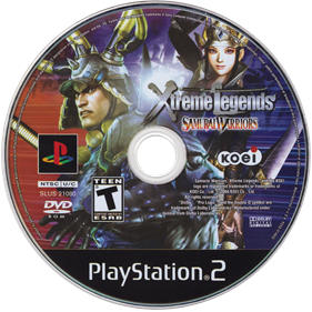 Samurai Warriors: Xtreme Legends - Disc Image