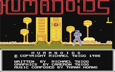 Humanoids - Screenshot - Game Title Image