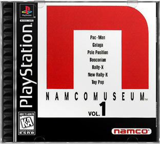 Namco Museum Vol. 1 - Box - Front - Reconstructed Image