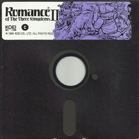 Romance of the Three Kingdoms II - Disc Image