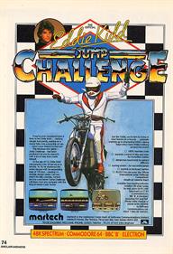 Eddie Kidd Jump Challenge - Advertisement Flyer - Front Image