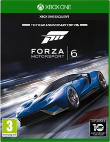 Forza Motorsport 6 - Box - Front - Reconstructed Image