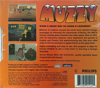 Muzzy: Learn French the Fun Way - Box - Back Image