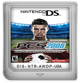 PES 2008: Pro Evolution Soccer - Fanart - Cart - Front