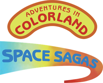 Adventures in Colorland: Space Sagas - Clear Logo Image