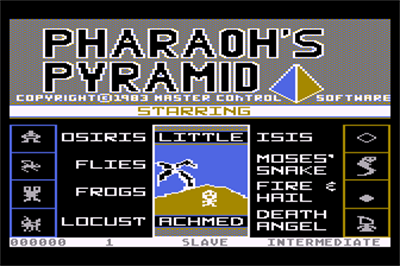 Pharaoh's Pyramid - Screenshot - Game Title Image