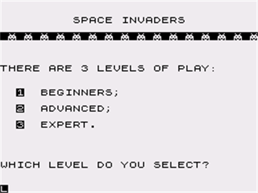 QS Invaders - Screenshot - Game Title Image