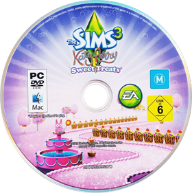 The Sims 3: Katy Perry Sweet Treats - Disc Image