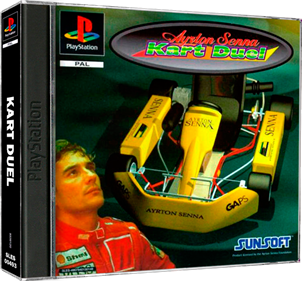 Ayrton Senna Kart Duel - Box - 3D Image