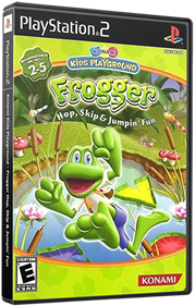 Konami Kids Playground: Frogger: Hop, Skip & Jumpin' Fun - Box - 3D Image