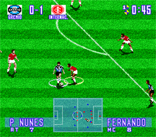 Futebol Brasileiro '96 - Screenshot - Gameplay Image