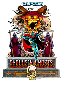 Ghouls'n Ghosts - Fanart - Box - Front