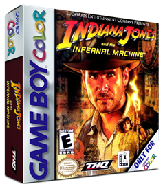 Indiana Jones and the Infernal Machine - Box - 3D Image