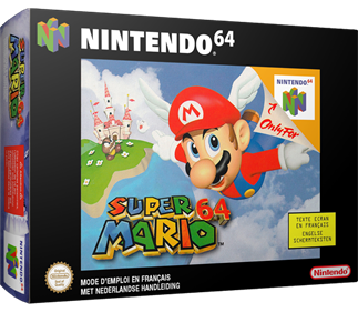 Super Mario 64 - Box - 3D Image
