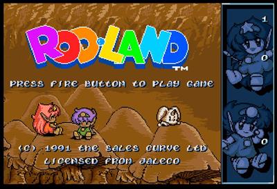 Rod-Land - Screenshot - Game Title Image