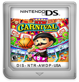 New Carnival Games - Fanart - Cart - Front