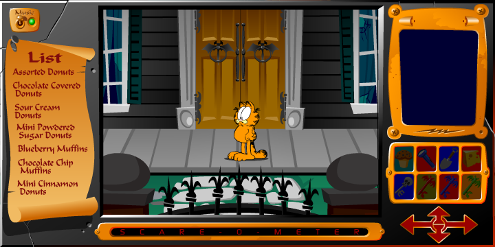 Garfield Scary Scavenger - Garfield Games